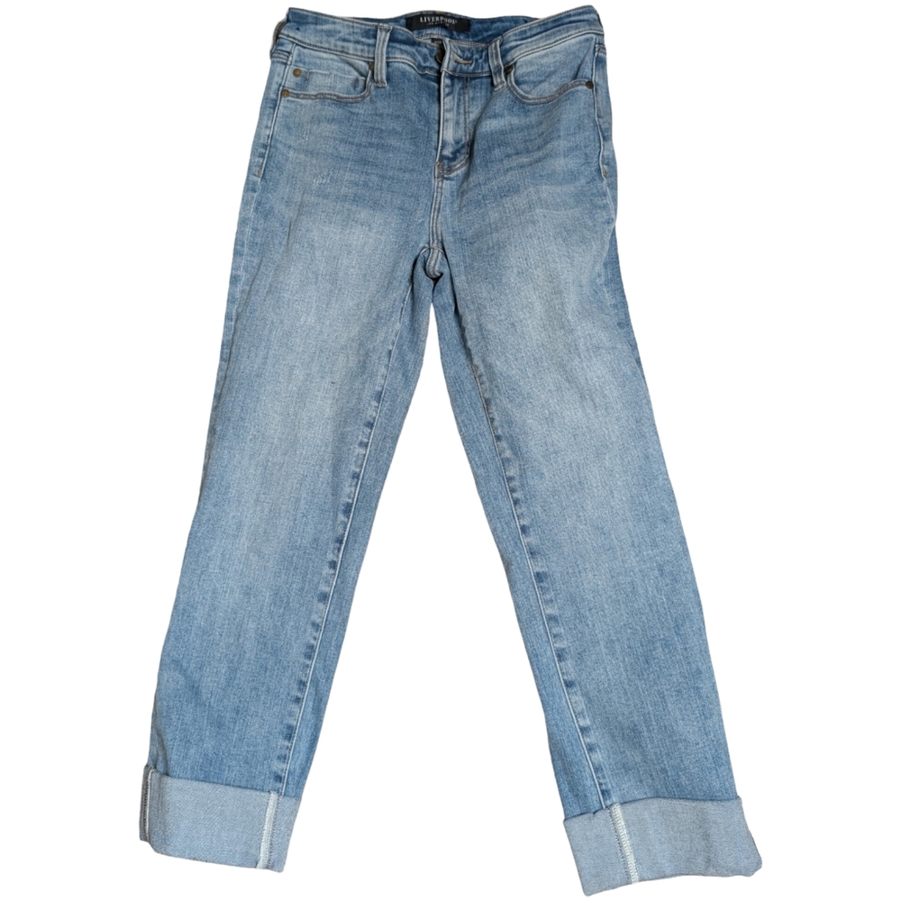 Liverpool Jean Company Charlie Crop Skinny 4/27 - Picture 4 of 12